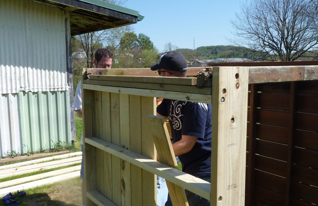 building the tower base